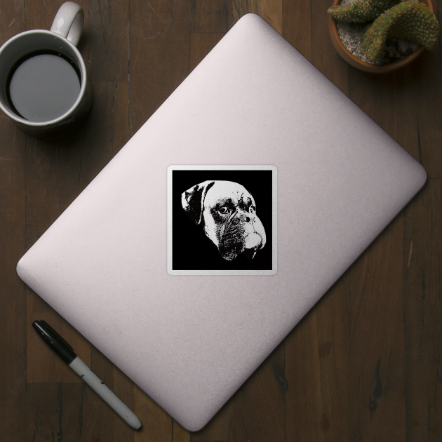 Boxer Dog - Boxer Christmas Gifts by DoggyStyles